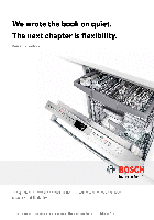 Myčka Bosch SHP65T52UC Brožura